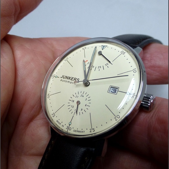 Junkers Bauhaus Automatic Watch Power Reserve - Picture 3 of 16